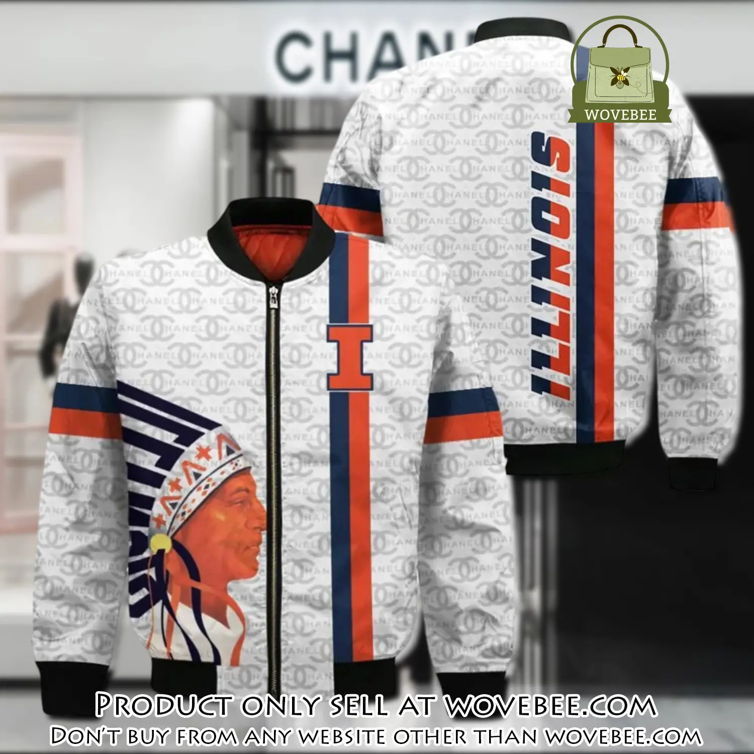 Chanel nba illinois jacket luxury clothing clothes outfit for men wvb4956792